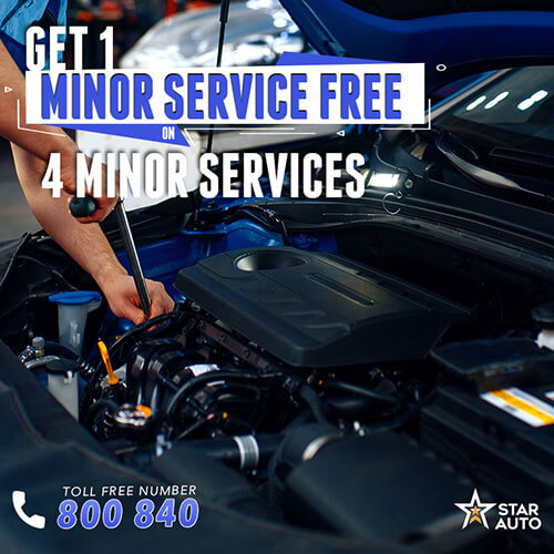 Minor Service Offer at StarAuto Dubai